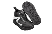 Load image into Gallery viewer, CALTO - S22772 - 4 Inches Taller (Black/White) - Hiking Style Boots
