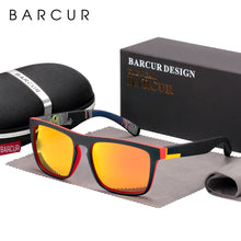 Load image into Gallery viewer, BARCUR Men's Polarized Driving Sunglasses – UV400 Protection Lightweight TR90 Frame Anti-Glare Lens Stylish Oculos de Sol Summer Sunglasses
