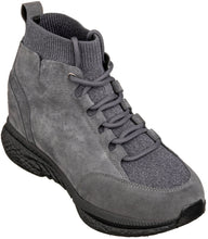 Load image into Gallery viewer, CALTO - S23202 - 3 Inches Taller (Grey) - Sneakers
