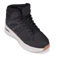 Load image into Gallery viewer, CALTO - S23411 - 3.2 Inches Taller (Black/Grey Sole) - High-Top Height-Boosting Sneaker
