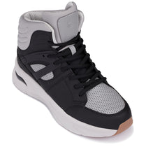 Load image into Gallery viewer, CALTO - S23412 - 3.2 Inches Taller (Black/Grey Sole) - High-Top Height-Boosting Sneaker
