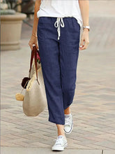 Load image into Gallery viewer, Cotton Y2K Wide Leg Pants – High Waist Streetwear Baggy Trousers
