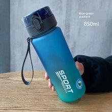 Load image into Gallery viewer, Casino Frosted Sports Water Cup Plastic Handy Cup Men and Women Creativity Portable Student Kettle with Lid Sports Bottle
