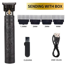 Load image into Gallery viewer, High-Power Electric Clippers Designed for Barbershops, Ideal for Shaving And Trimming with USB Charging.
