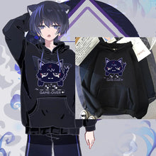 Load image into Gallery viewer, Genshin Impact Scaramouche Cat Hoodie
