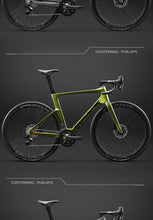Load image into Gallery viewer, 2025 New Ultra-Light Carbon Fiber Road Bike Fast Racing Bicycle with Hydraulic Disc Brakes 16/24-Speed Gear Shift Drop Handlebar
