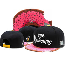 Load image into Gallery viewer, Skull Hand Snapback Hat – Flat Bill Adjustable Baseball Cap
