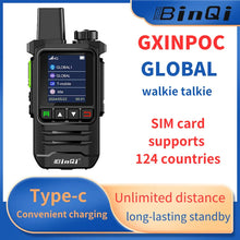 Load image into Gallery viewer, BINQI-K6 GXINPOC Platform Global -4G POC walkie talkie, 5000kilometers remote , global policecivilian fleet walkie talkie(free)
