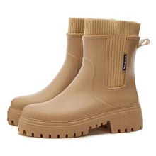 Load image into Gallery viewer, Women’s Waterproof Anti-Slip Rain Boots – Stay Dry Every Step
