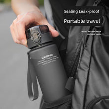 Load image into Gallery viewer, Casino Frosted Sports Water Cup Plastic Handy Cup Men and Women Creativity Portable Student Kettle with Lid Sports Bottle
