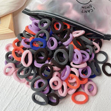 Load image into Gallery viewer, 20/50pcs Kids Elastic Hair Bands Girls Sweets Scrunchie Rubber Band for Children Hair Ties Clips Headband Baby Hair Accessories
