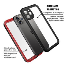 Load image into Gallery viewer, Waterproof Case For iPhone 14 13 12 11 Pro Max 14Plus 12Pro Durable Water Proof Cover Sport 360 Protect iPhone12 Mini  Waterproof Case for iPhone Drop Resistant Iphone Clear Back
