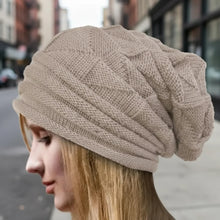 Load image into Gallery viewer, Oversized Slouchy Knitted Beanie
