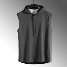 Load image into Gallery viewer, Solid Color 2023 Brand New Men's Tank Tops Vest Sleeveless Tees For Male Hooded Man Vests Tops Hip Hop Men Tank Top T shirt
