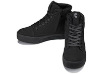 Load image into Gallery viewer, CALTO - S3421 - 2.4 Inches Taller (Black) - Cap Toe High Top Zip-Up Sneaker Boots

