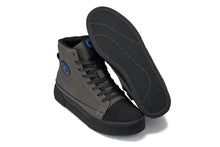 Load image into Gallery viewer, CALTO - S3423 - 2.4 Inches Taller (Grey) - Cap Toe High Top Zip-Up Sneaker Boots
