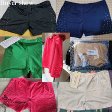 Load image into Gallery viewer, Belly Dance Safety Shorts Women's Belly Dance Clothes Leggings Tight-fitting Stretch Safety Pants with Diamonds Short Pants
