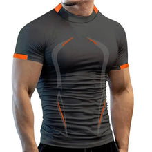 Load image into Gallery viewer, New Summer Gym Breathable T Shirt Men Quick Drying Jogging TShirt Men Training Tees Fitness Tops Running T-shirt
