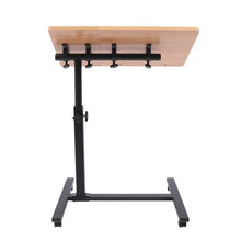 Load image into Gallery viewer, Adjustable Height Laptop Desk Rolling Cart Table Stand Movable Computer Table Sofa Side Tables
