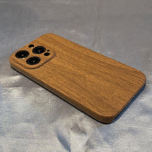 Load image into Gallery viewer, Ultra thin Vintage Wood Texture Phone Case For iPhone 14Plus 13Pro 14 13 12 Pro Max Lens protection anti-skid Soft Cover Wooden Smartphone case For iPhone
