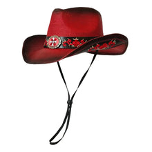Load image into Gallery viewer, 2026 Embroidery Horse Accessories Straw Cowboy Hat for Women Men – Western Sun Hat for Country Concert Rodeo and Cowgirl Hat

