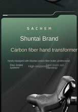 Load image into Gallery viewer, 2025 New Ultra-Light Carbon Fiber Road Bike Fast Racing Bicycle with Hydraulic Disc Brakes 16/24-Speed Gear Shift Drop Handlebar
