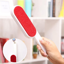 Load image into Gallery viewer, Pet Hair Remover Lint Rollers Brushes Clothes Hairball Remover Brush Dust Sticky Cleaner Fur Clean Pet Hair Tools  Reusable Pet Hair Remover with Self-Cleaning Base Pet Hair Double Sided Brush
