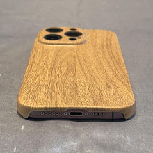 Load image into Gallery viewer, Ultra thin Vintage Wood Texture Phone Case For iPhone 14Plus 13Pro 14 13 12 Pro Max Lens protection anti-skid Soft Cover Wooden Smartphone case For iPhone

