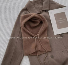 Load image into Gallery viewer, Knitted Hooded Cap Winter Balaclava
