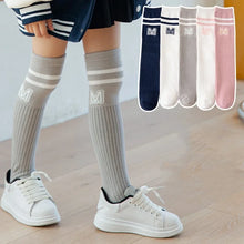 Load image into Gallery viewer, Kids' Letter Knee High Socks
