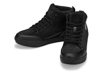 Load image into Gallery viewer, CALTO - S4130 - 2.6 Inches Taller (Onyx/Black Sole) - Corduroy Ankle Top Sneak-boot

