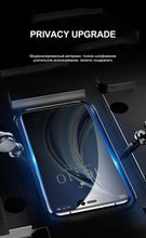 Load image into Gallery viewer, Full Cover Ceramics Privacy Glass For iPhone 12 11 13 Pro Max mini Screen Protector For iPhone XS MAX X XR 8 7 6 6S Plus SE 2020 Privacy Tempered Glass Screen Protector Alignment Frame Bubble Free Case Friendly Glass Screen Protector For iPhone
