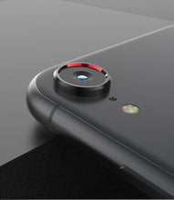 Load image into Gallery viewer, Camera Protection Ring with Metal Camera Protection Film For iPhone XR Metal Camera Protector Ring Circle Compatible with iPhone XR Aluminum Alloy Back Lens Protective Glass Cover
