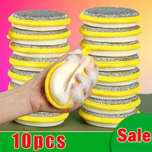 Load image into Gallery viewer, 5/10/20Pcs Double Side Dishwashing Sponge Dish Washing Brush Pan Pot Dish Wash Sponges Household Cleaning Kitchen Tools
