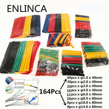 Load image into Gallery viewer, 127-750pcs Heat-shrink Tubing Thermoresistant Tube Heat Shrink Wrapping Kit Electrical Connection Wire Cable Insulation Sleeving
