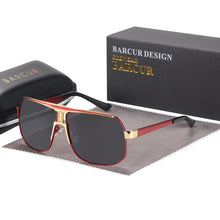 Load image into Gallery viewer, BARCUR Polarized Sports Sunglasses for Men Fashionable Fishing Driving Hiking and Outdoor Eyewear UV400 Protection Gradient Lenses
