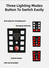 Load image into Gallery viewer, ROCKBROS Bicycle Light Helmet MTB Road USB Warning Rear Light Cycling Helmet EPS PC Intergrally-molded Safety Bike Helmet
