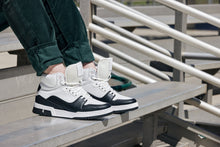 Load image into Gallery viewer, CALTO - S4752 - 3 Inches Taller (White/Black) - High Top Sneakers
