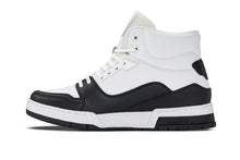Load image into Gallery viewer, CALTO - S4752 - 3 Inches Taller (White/Black) - High Top Sneakers
