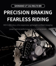 Load image into Gallery viewer, SAVA AEROX SLR8 Full Carbon Fiber Racing Grade Road Bike E-Shift Road Bike with SHIMAN0 ULTEGRA 8170 Di2 Kit UCI+CE Approved
