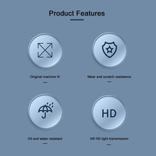 Load image into Gallery viewer, 3D  Protective Glass Camera Protector Cover For iPhone 13 Pro Max i Phone 13Pro 13 Mini Rear Lens Metal Ring Protect Camera Lens Case Individual Metal Scratch Resistant HD Clear Case Tempered Glass Camera Case
