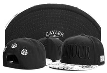 Load image into Gallery viewer, Skull Hand Snapback Hat – Flat Bill Adjustable Baseball Cap
