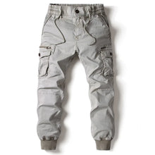 Load image into Gallery viewer, Cargo Pants Men Jogging Casual Pants Cotton Full Length Tactical Military Pants Trousers
