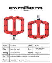 Load image into Gallery viewer, ThinkRider Flat Bike Pedals: Unlock Your Ride with Comfort &amp; Performance! 🚴🌟
