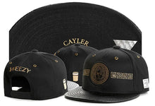 Load image into Gallery viewer, Skull Hand Snapback Hat – Flat Bill Adjustable Baseball Cap
