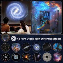 Load image into Gallery viewer, 13 in 1 Star Projector, Planetarium Galaxy Projector for Bedroom, Aurora Projector, Night Light Projector for Kids Adults
