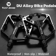 Load image into Gallery viewer, WEST BIKING Bicycle Pedals Sealed DU Bearing Nonslip Pedal Mountain Road Bike Cycling Alloy MTB Pedal Bicycle Accessories
