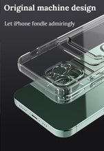 Load image into Gallery viewer, New Mini Wallet Card Holder Silicone Case for IPhone 11 12 13 Iphone 11 Pro X XS Max XR 7 8 Plus Soft Phone Cover Slim Shockproof Soft Protective Case With Cute Card Holder
