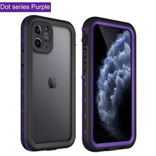 Load image into Gallery viewer, Waterproof Case For iPhone 14 13 12 11 Pro Max 14Plus 12Pro Durable Water Proof Cover Sport 360 Protect iPhone12 Mini  Waterproof Case for iPhone Drop Resistant Iphone Clear Back
