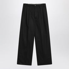 Load image into Gallery viewer, Maison Margiela Wide Black Pants In Cotton Blend Men
